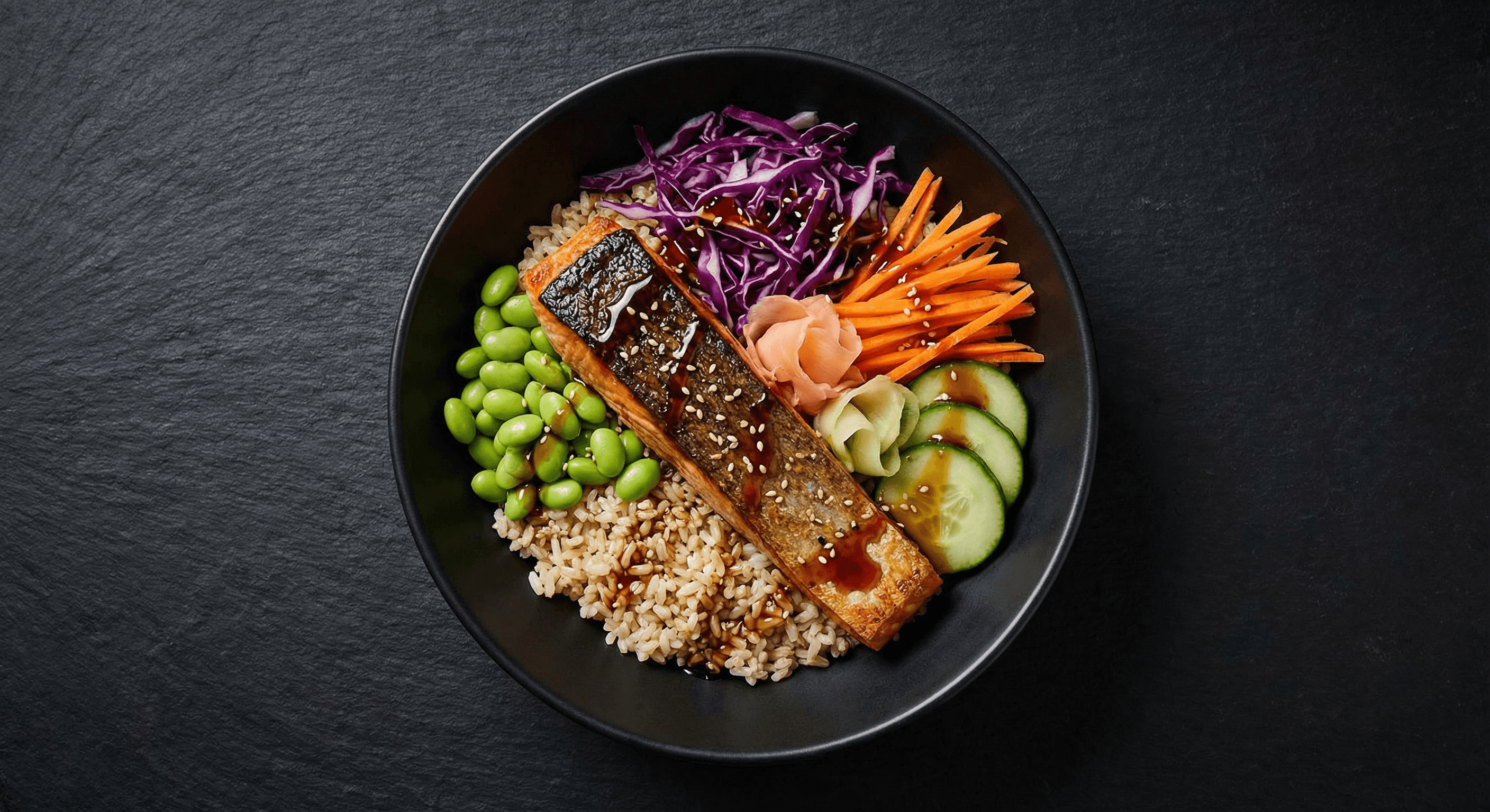 Salmon Teriyaki Bowl