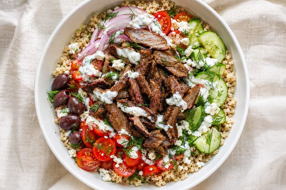 Mediterranean Power Bowl